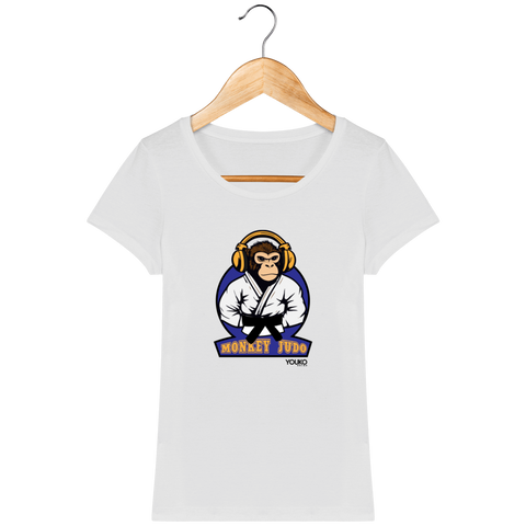T-SHIRT JUDO FEMME - MONKEY JUDO
