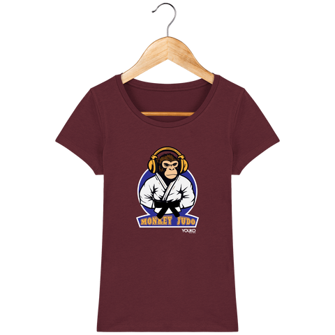 T-SHIRT JUDO FEMME - MONKEY JUDO
