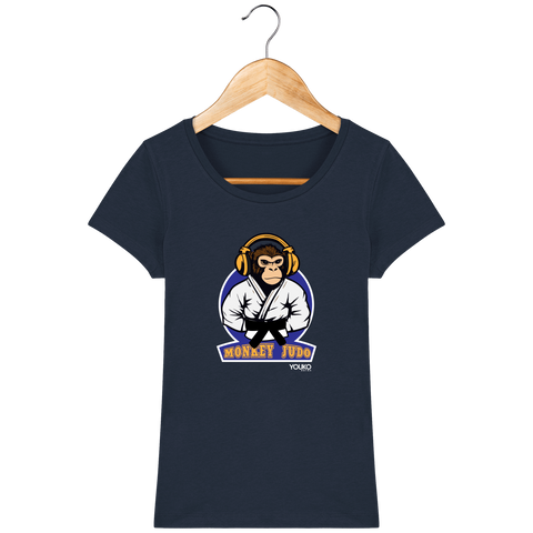 T-SHIRT JUDO FEMME - MONKEY JUDO