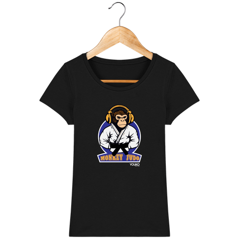T-SHIRT JUDO FEMME - MONKEY JUDO
