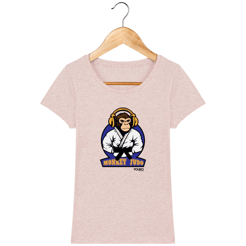 T-SHIRT JUDO FEMME - MONKEY JUDO