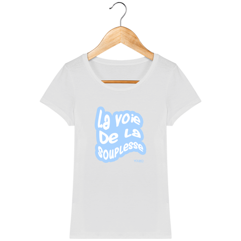 T-SHIRT JUDO FEMME - LA VOIE DE LA SOUPLESSE
