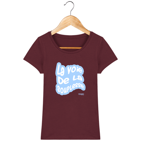 T-SHIRT JUDO FEMME - LA VOIE DE LA SOUPLESSE