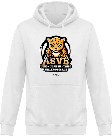 SWEAT SHIRT CAPUCHE JUDO ADULTE ASVB - FUN