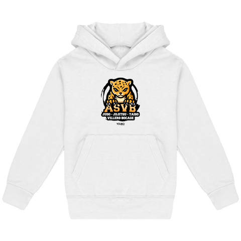 SWEAT SHIRT CAPUCHE JUDO ENFANT ASVB - FUN