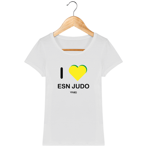 T-SHIRT FEMME JUDO ESN - I LOVE ESN JUDO