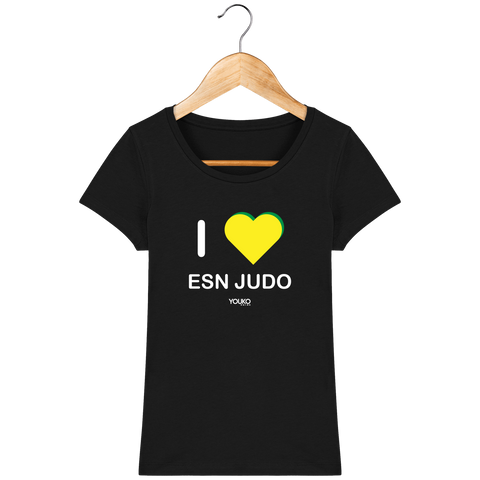 T-SHIRT FEMME JUDO ESN - I LOVE ESN JUDO
