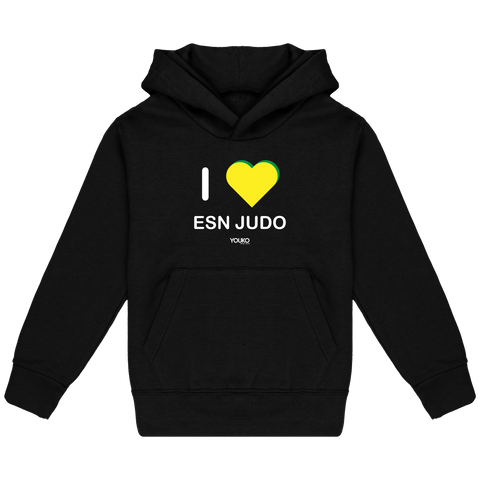 SWEAT SHIRT À CAPUCHE JUDO ENFANT ESN - I LOVE ESN