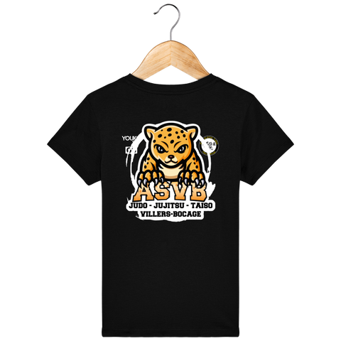 T-SHIRT JUDO ENFANT ASVB - FUN +