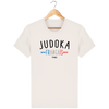 T Shirt Judo Homme Blanc Vintage Youko - Judoka Français