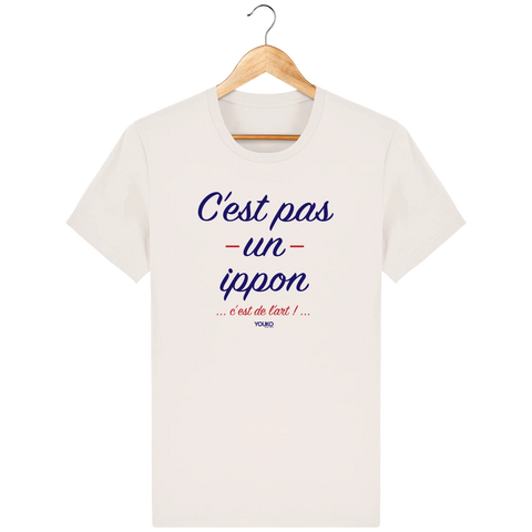 T Shirt Homme Blanc Vintage Youko Judo - L'art du Ippon