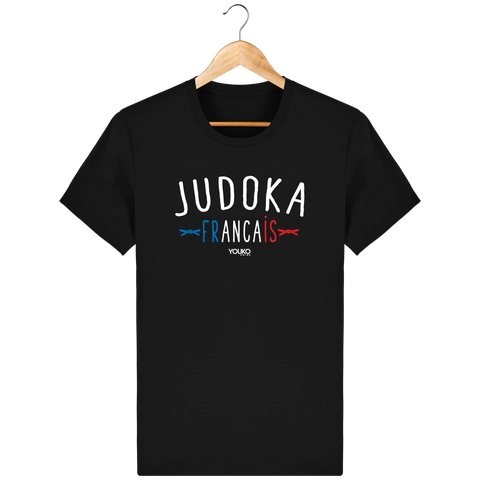 T Shirt Judo Homme Noir Youko - Judoka Français