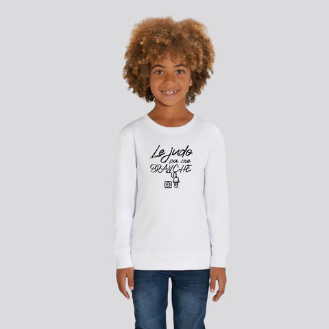 SWEAT SHIRT KIDS - LE JUDO CA ME BRANCHE Tunetoo