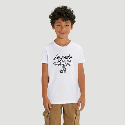 T-SHIRT KIDS - LE JUDO CA ME BRANCHE Tunetoo