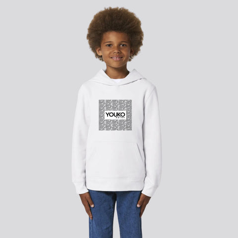SWEAT SHIRT CAPUCHE KIDS - YOUKO CODE MORAL Tunetoo