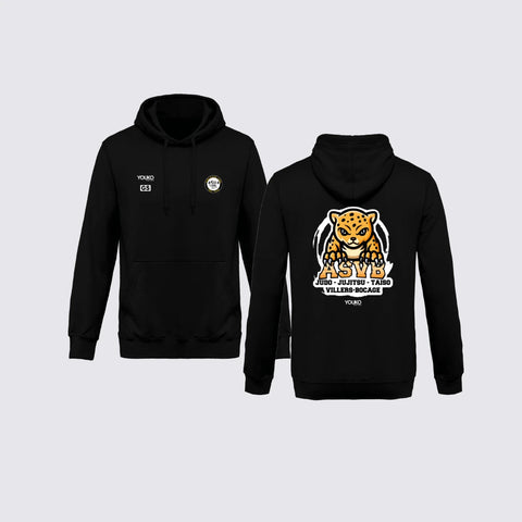 SWEAT SHIRT CAPUCHE JUDO ADULTE ASVB - FUN +