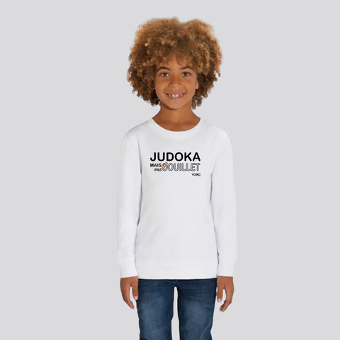 SWEAT SHIRT KIDS - JUDOKA MAIS PAS DOUILLET Tunetoo