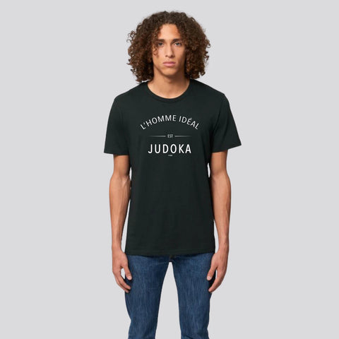 T Shirt Homme Youko Judo L'HOMME IDEAL EST JUDOKA 