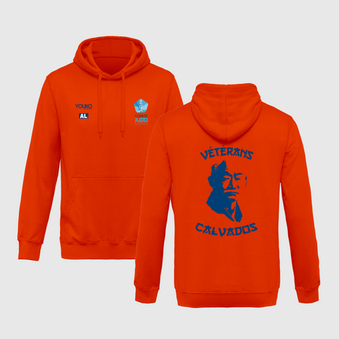SWEAT SHIRT À CAPUCHE - VETERANS DU CALVADOS