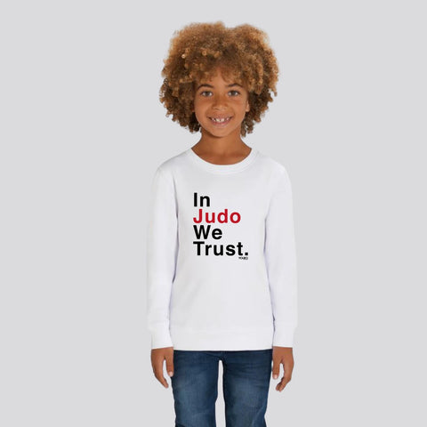 SWEAT SHIRT KIDS - IN JUDO WE TRUST Tunetoo