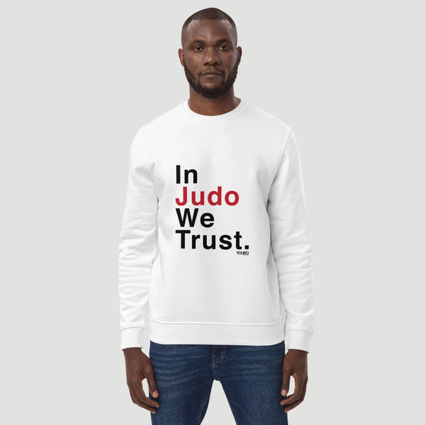 🌿 SWEAT-SHIRT HOMME - IN JUDO WE TRUST Tunetoo