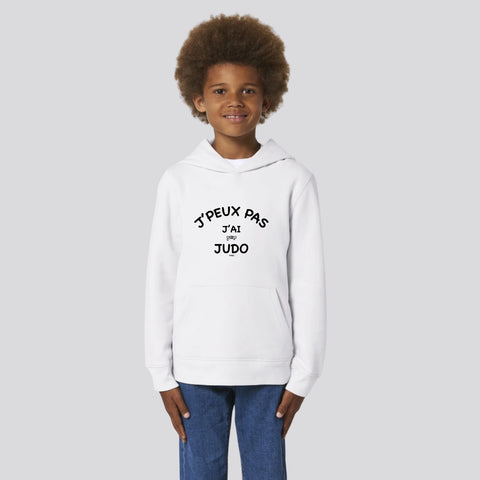 SWEAT SHIRT CAPUCHE KIDS - J'PEUX PAS J'AI JUDO Tunetoo