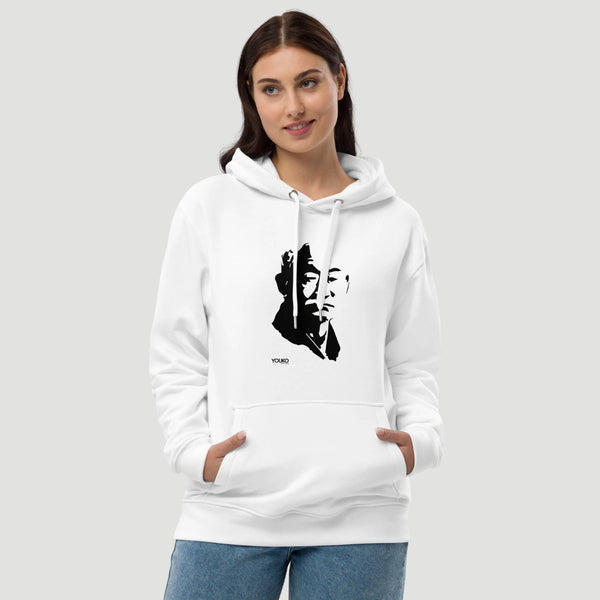 SWEAT SHIRT CAPUCHE FEMME - PORTRAIT JIGORO Tunetoo
