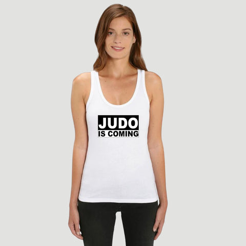 DEBARDEUR FEMME - JUDO IS COMING Tunetoo