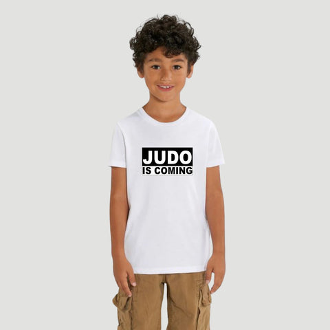 T-SHIRT KIDS - JUDO IS COMING Tunetoo