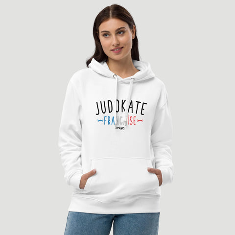 SWEAT SHIRT CAPUCHE FEMME - JUDOKATE FRANCAISE Tunetoo