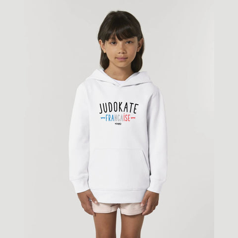 SWEAT SHIRT CAPUCHE KIDS - JUDOKATE FRANCAISE Tunetoo