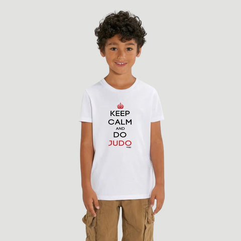 T-SHIRT KIDS - KEEP CALM AND DO JUDO Tunetoo