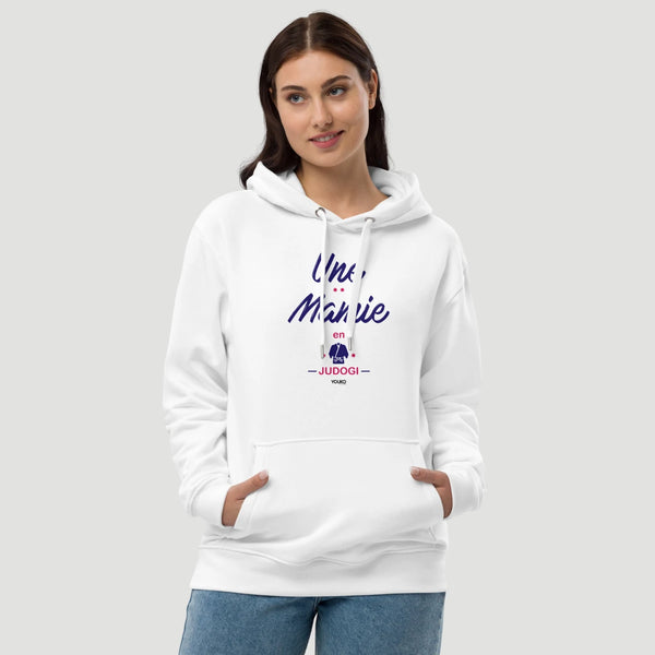 SWEAT SHIRT CAPUCHE FEMME - UNE MAMIE EN JUDOGI Tunetoo
