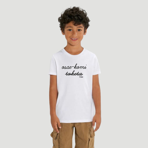 T-SHIRT KIDS - OSAEKOMI TOKETA Tunetoo