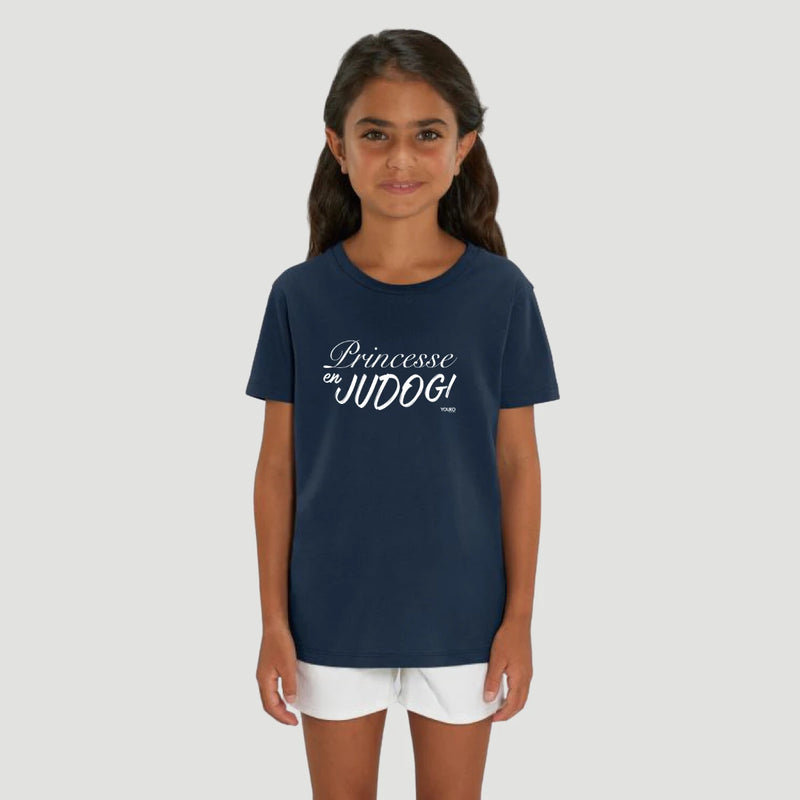 T-SHIRT KIDS - PRINCESSE EN JUDOGI Tunetoo