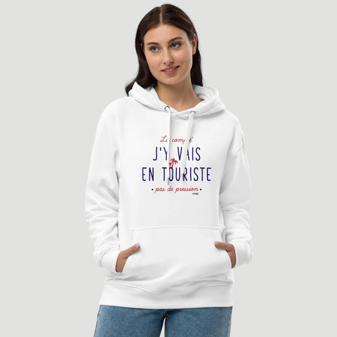 SWEAT SHIRT CAPUCHE FEMME - TOURISTE Tunetoo
