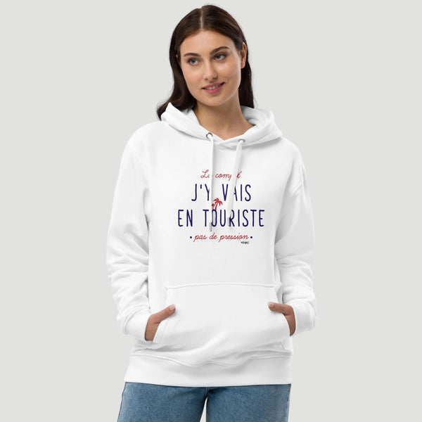 SWEAT SHIRT CAPUCHE FEMME - TOURISTE Tunetoo