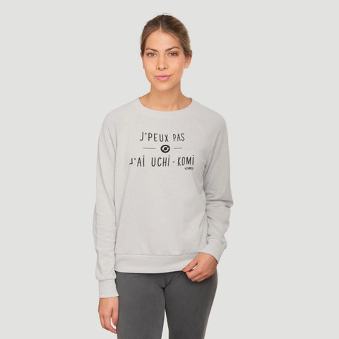 SWEAT-SHIRT FEMME - J'PEUX PAS J'AI UCHI KOMI Tunetoo