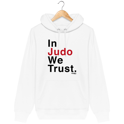 SWEAT SHIRT CAPUCHE FEMME - IN JUDO WE TRUST Tunetoo