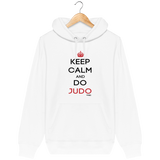 SWEAT SHIRT CAPUCHE FEMME - KEEP CALM AND DO JUDO Tunetoo