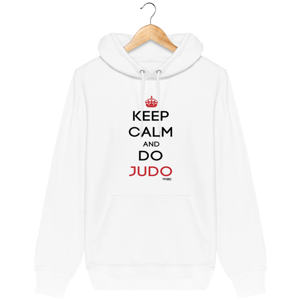 SWEAT SHIRT CAPUCHE FEMME - KEEP CALM AND DO JUDO Tunetoo