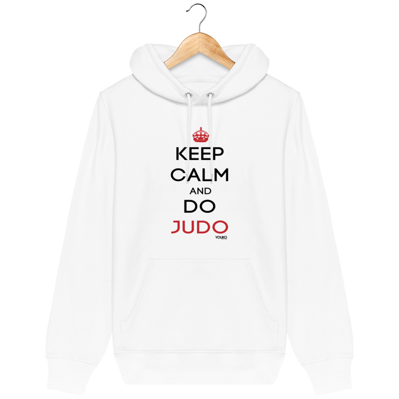 SWEAT SHIRT CAPUCHE FEMME - KEEP CALM AND DO JUDO Tunetoo