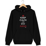 SWEAT SHIRT CAPUCHE FEMME - KEEP CALM AND DO JUDO Tunetoo