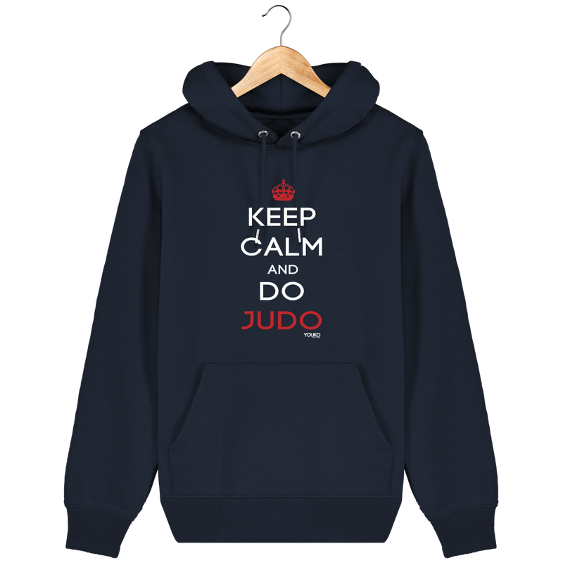 SWEAT SHIRT CAPUCHE FEMME - KEEP CALM AND DO JUDO Tunetoo