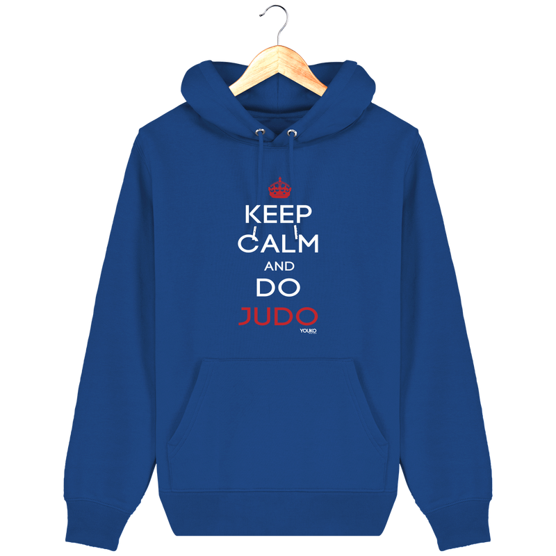 SWEAT SHIRT CAPUCHE FEMME - KEEP CALM AND DO JUDO Tunetoo