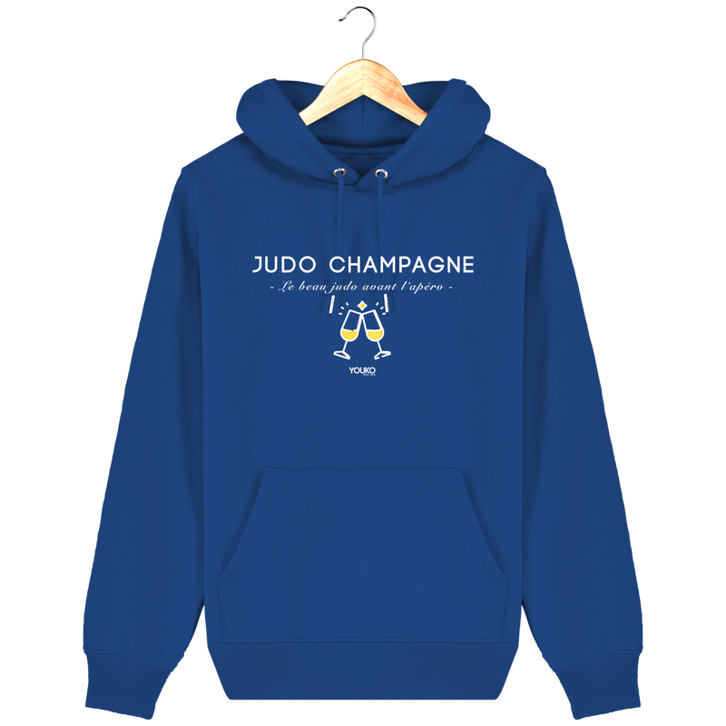 SWEAT SHIRT CAPUCHE FEMME - JUDO CHAMPAGNE Tunetoo