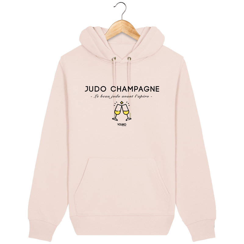 SWEAT SHIRT CAPUCHE FEMME - JUDO CHAMPAGNE Tunetoo