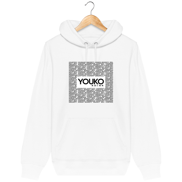 SWEAT SHIRT CAPUCHE FEMME - YOUKO CODE MORAL Tunetoo