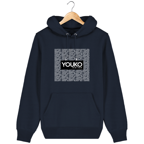 SWEAT SHIRT CAPUCHE FEMME - YOUKO CODE MORAL Tunetoo