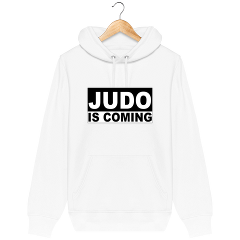 SWEAT SHIRT CAPUCHE FEMME - JUDO IS COMING Tunetoo